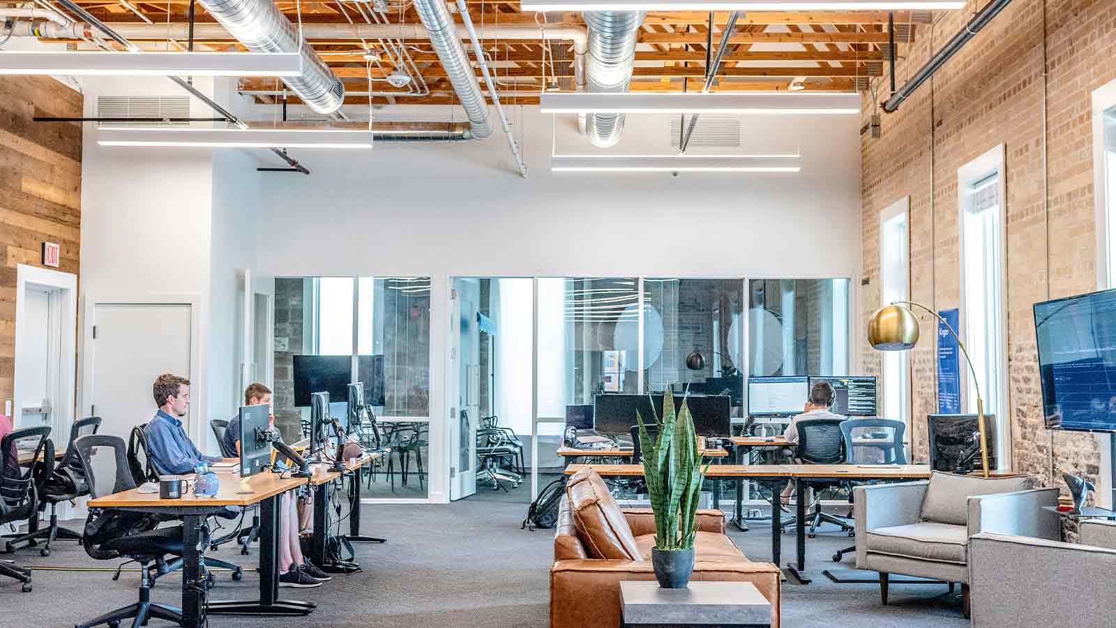 people working at the County Record office